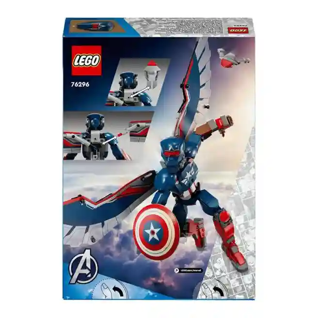 Constructor LEGO Marvel Noua figură Căpitanul America, art. 76296