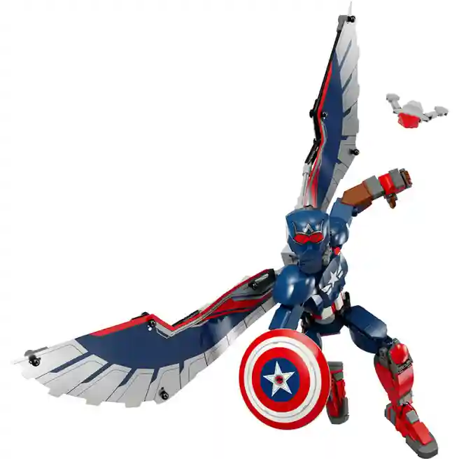 Constructor LEGO Marvel Noua figură Căpitanul America, art. 76296