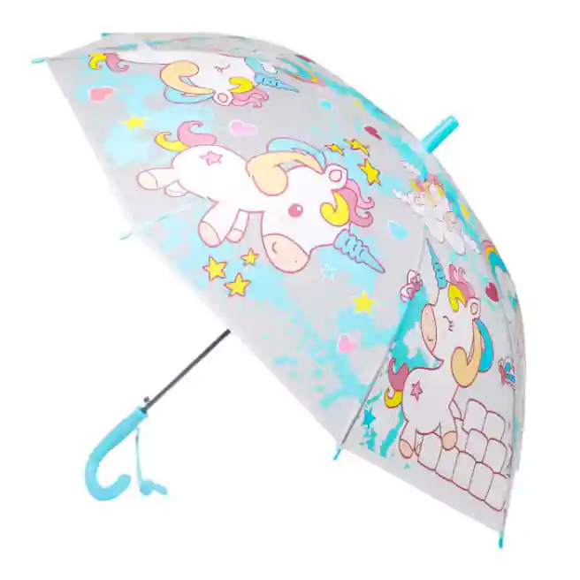 Зонт детский Unicorn, синий, код 224002