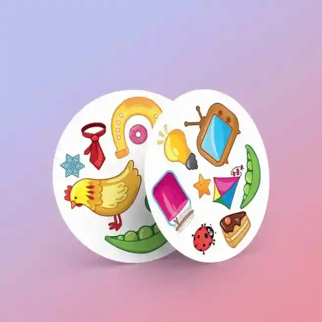 SL Настольная игра Дуббль. Kids, 20 карт, 5+, 2579444