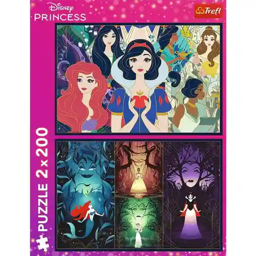 TF Пазлы "2x200" - "Enchanting princesses / Disney Princess", код 61266