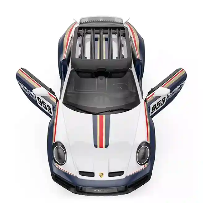 Mașină cu telecomandă RASTAR 1:14 Porsche 911 Dakar Standard, cod 61347