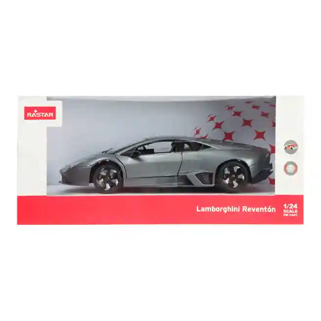 Машина  RASTAR Die cast 1:24 Lamborghini REVENTON,  серая, код 61368