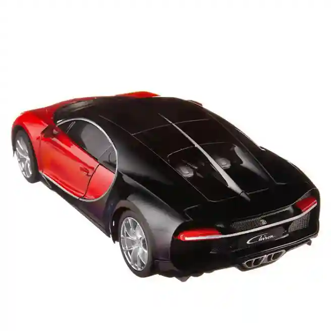Mașină cu telecomandă RASTAR 1:24 Bugatti Chiron, roșie, cod 61366