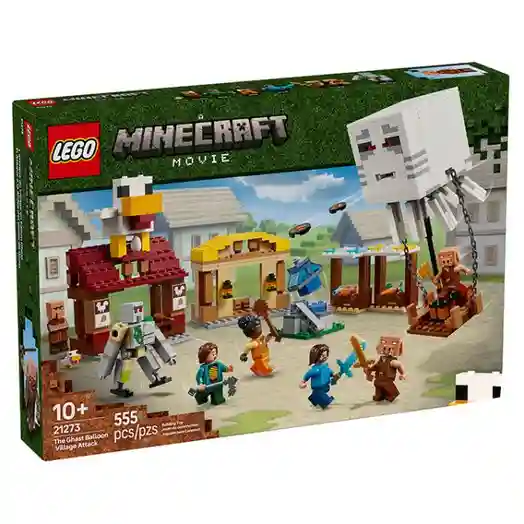 Конструктор LEGO Minecraft Атака на деревню Гаст-Барбол, арт  21273