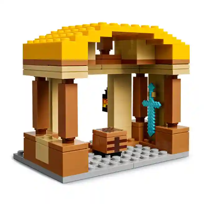 Конструктор LEGO Minecraft Атака на деревню Гаст-Барбол, арт  21273