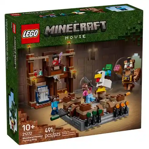 Constructor LEGO Minecraft Inel de luptă Woodland Mansion, art.  21272