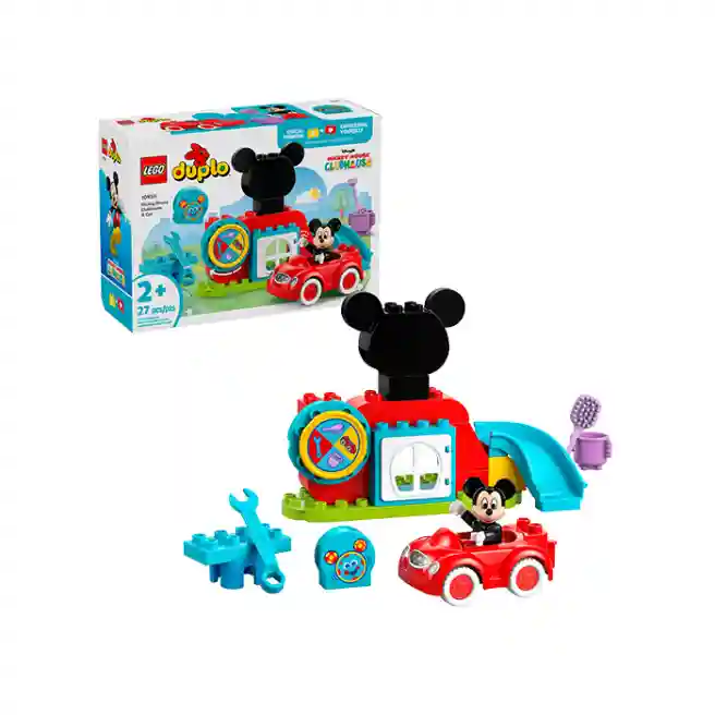 Конструктор LEGO DUPLO Клуб и Машина Микки Мауса, арт  10454