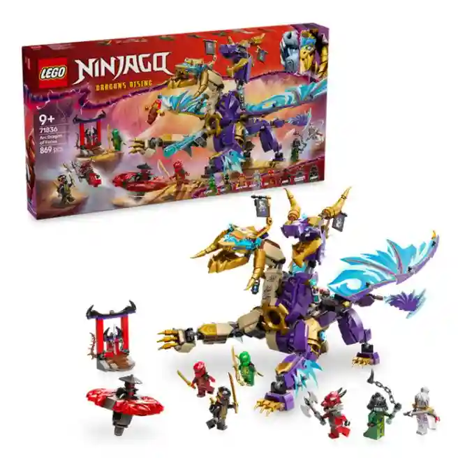 Constructor LEGO Ninjago Arc Dragon Focus, art. 71836