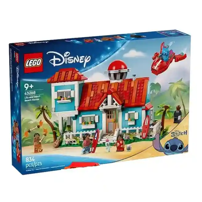 Constructor LEGO Disney Lilo and Stitch Beach House, art.  43268