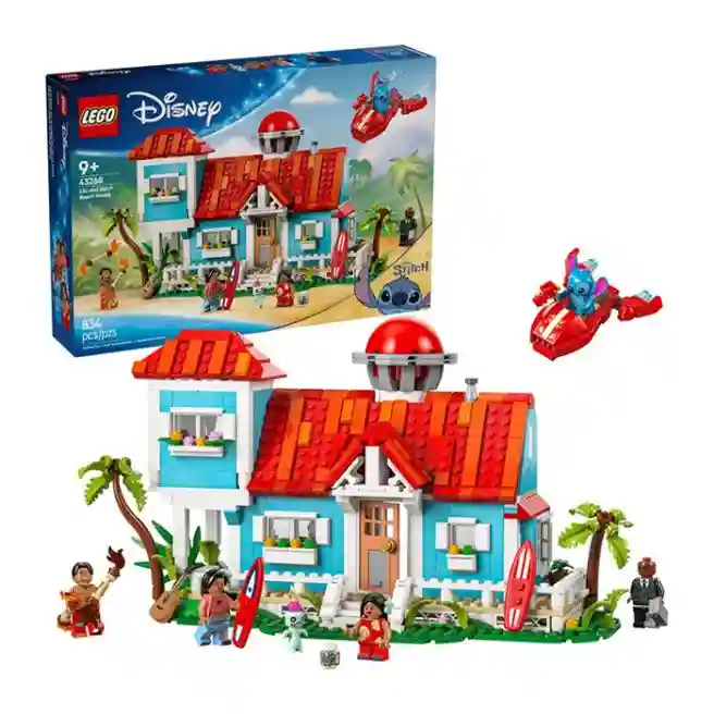 Constructor LEGO Disney Lilo and Stitch Beach House, art.  43268