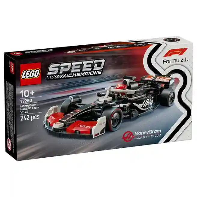 Constructor LEGO Speed Champions MoneyGram Haas F1 Team VF-24, art.  77250