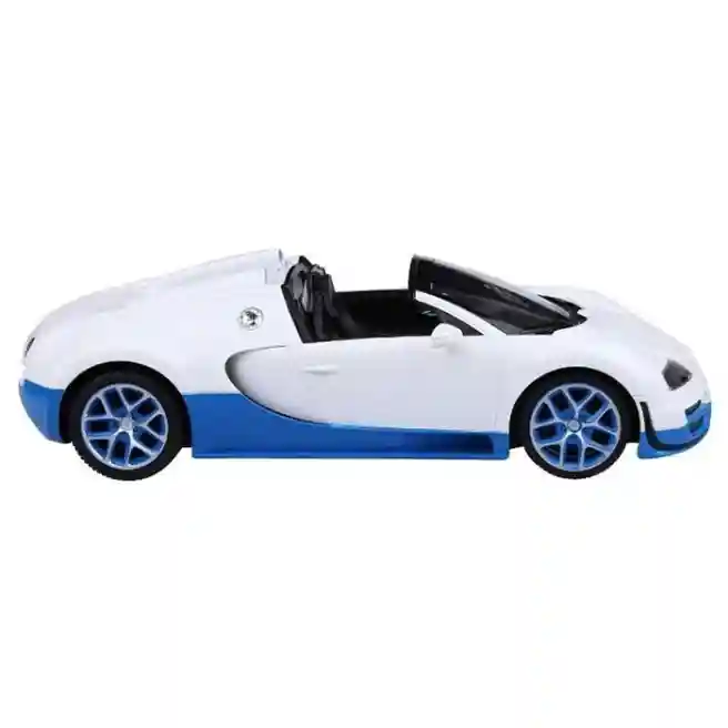 Mașină cu telecomandă RASTAR 1:14 Bugatti Grand Sport Vitesse, alb/albastru, cod 61354