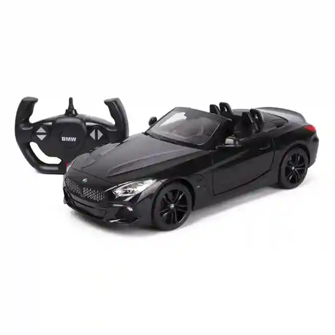 Mașină cu telecomandă RASTAR 1:14 BMW Z4 New Version (Doors opened by hand), neagră, cod 61356