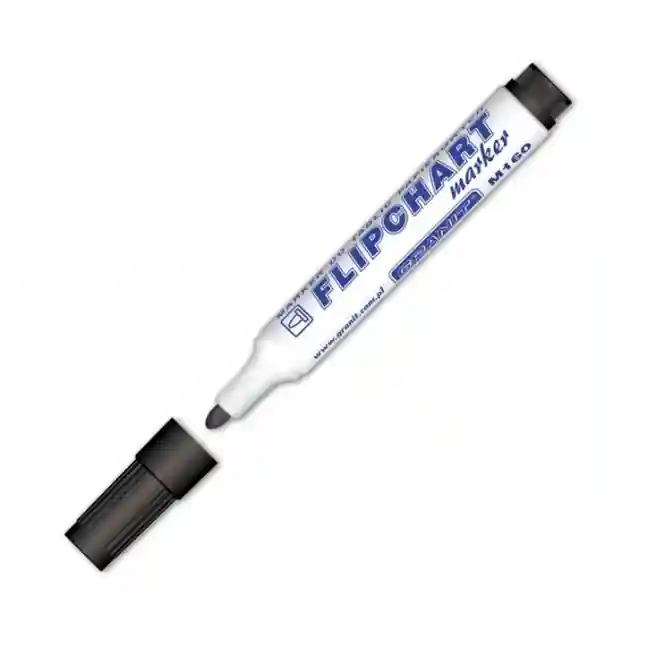 Marker GRANIT M160 pentru flipchart, negru, (per bucată)