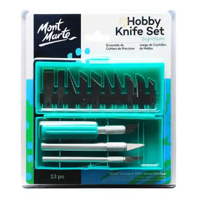Набор ножей М.М. Hobby Knife Set 13 насадок арт.MACR0004