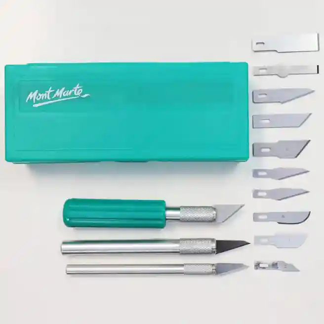 Набор ножей М.М. Hobby Knife Set 13 насадок арт.MACR0004