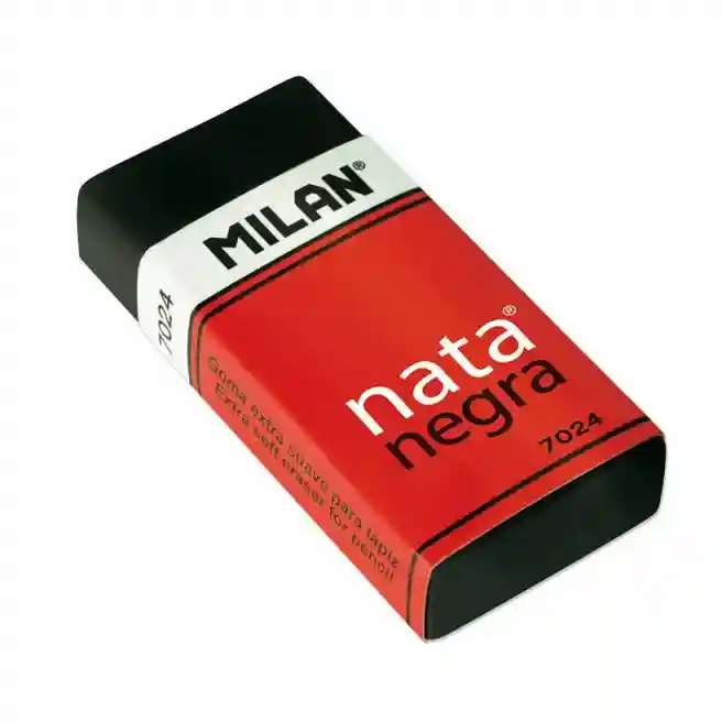 Radieră MILAN 7024, "Nata Negra", (per bucată)