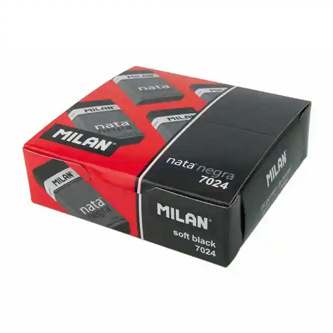 Radieră MILAN 7024, "Nata Negra", (per bucată)