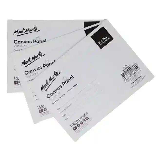 Set panou pentru pânză 12.7x17.8 cm (3 bucăți)