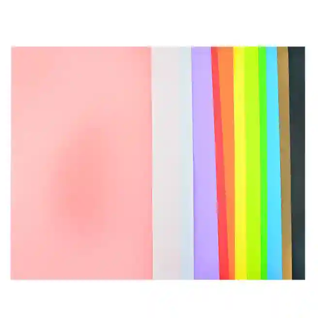 Set hirtie colorata (10 foi, 8 culori +2 NEON), art. H.1801