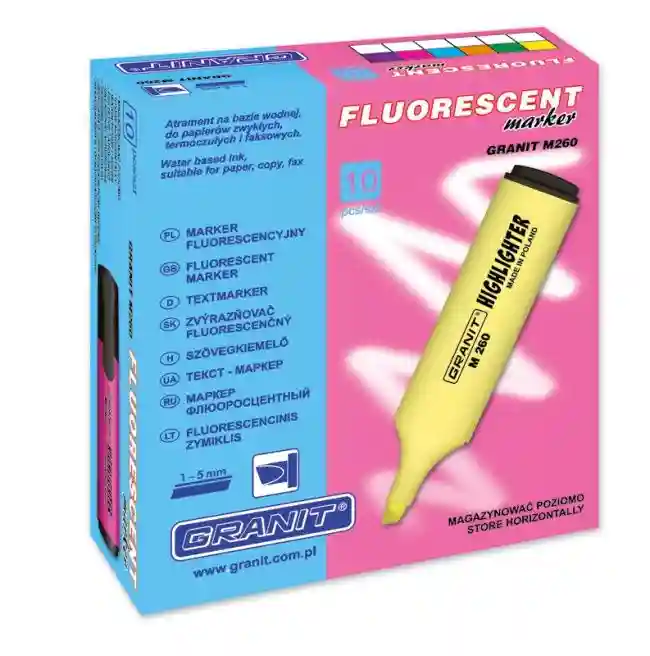 Textmarker GRANIT M260, mov, (per bucată)