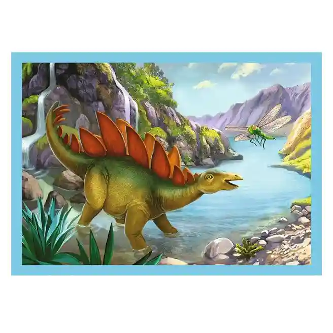 TF Puzzle "4in1" -  Unique dinosaurs, cod 50169