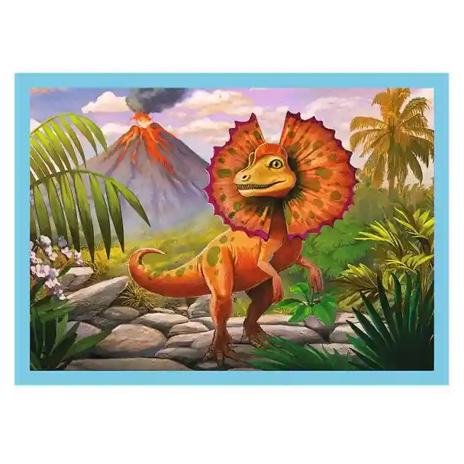 TF Puzzle "4in1" -  Unique dinosaurs, cod 50169