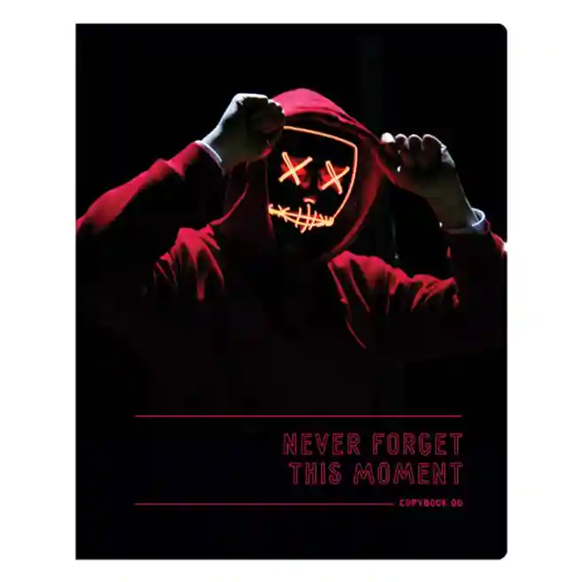 Тетрадь 96л. клетка BG "Never"