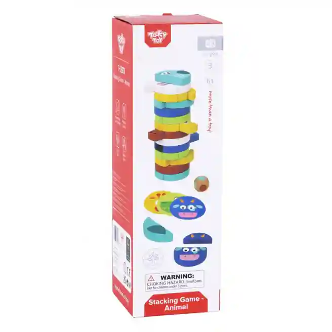 Jenga Turnul cu Animale, cod 57217