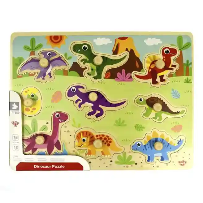Puzzle din lemn Dinosaur, cod 57286