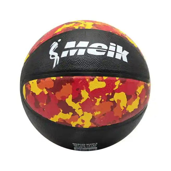 Баскетбольный мяч Meik, арт. MK-2309, черно/красный, код 201036