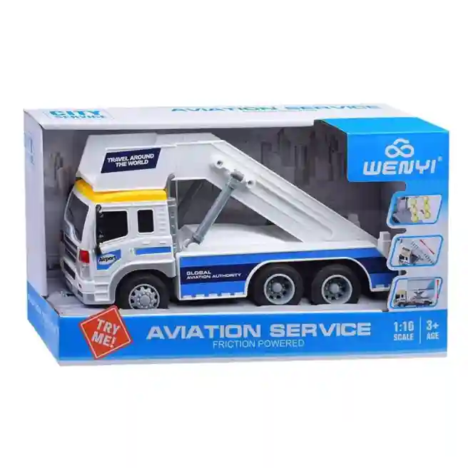 WY Автомобиль службы аэропорта 1:16 (со светом и звуком), код 57933