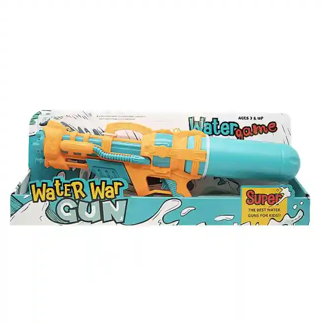 Pistol cu apa cu sticla, 50 cm, albastru, cod 672091