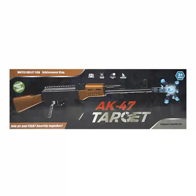 Pușcă AK cu gloanțe de apă 6 mm, cod 712023