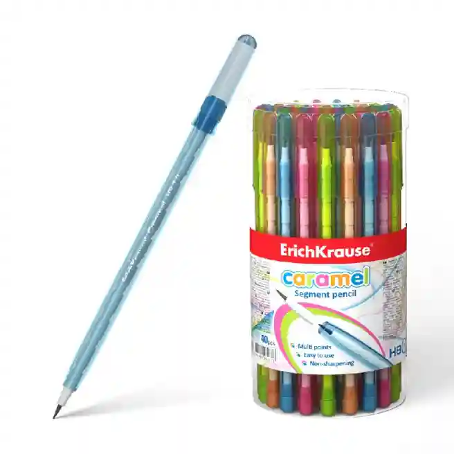 Creion cu mine multiple Erich Krause "Caramel" 1.5мм, НВ