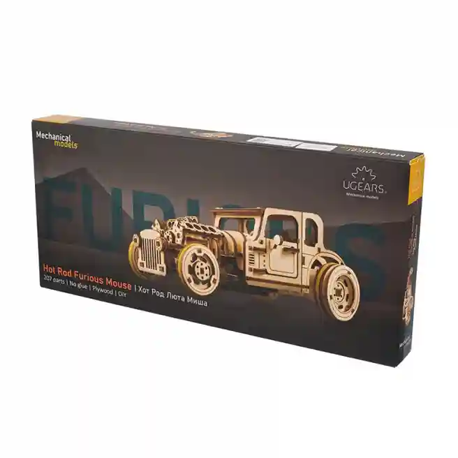 UG Constructor din lemn Hot Rod Furious Mouse, cod 58780