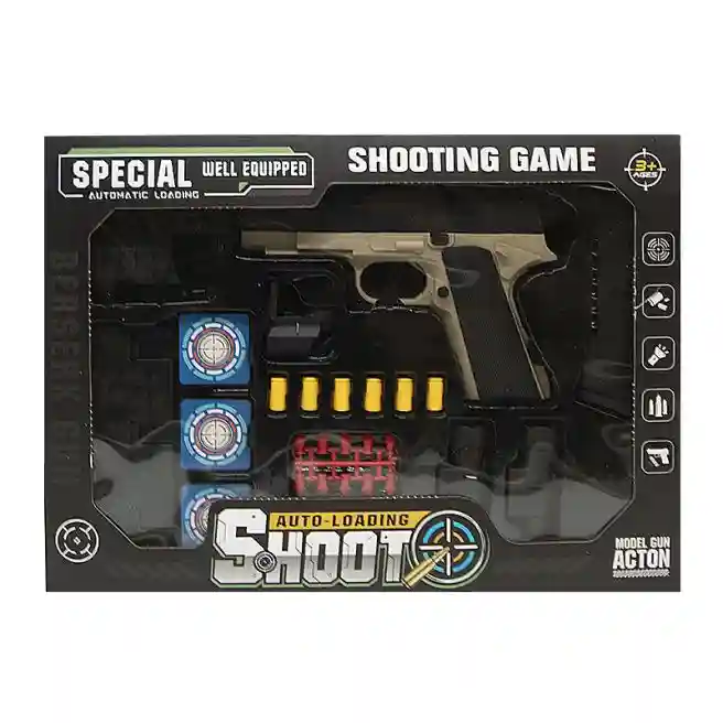 Jucarie pistol cu infraroșu, cod 702035