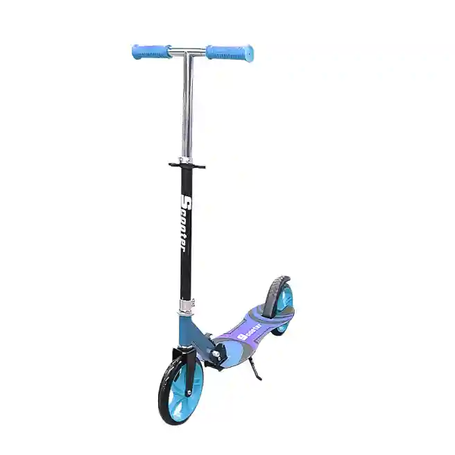 Trotinetă pentru copii 200 mm, albastră, cod 211037