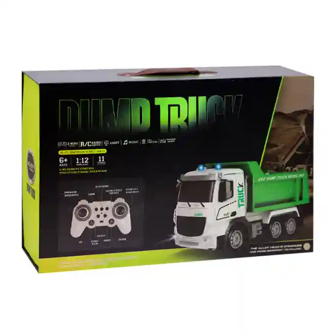Camion sanitar 1:12, cu t/c, acumulator, cod 772007