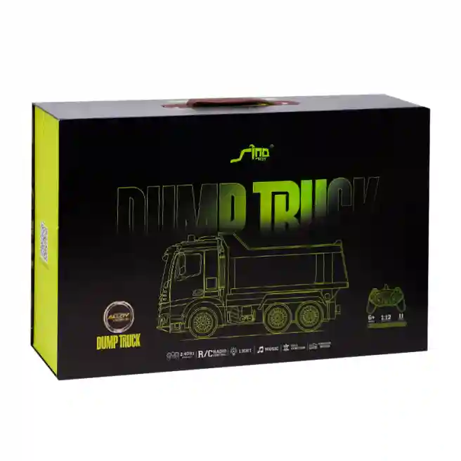 Camion sanitar 1:12, cu t/c, acumulator, cod 772007