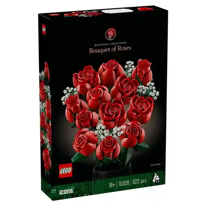 Constructor LEGO Icons Buchet de trandafiri, art. 10328