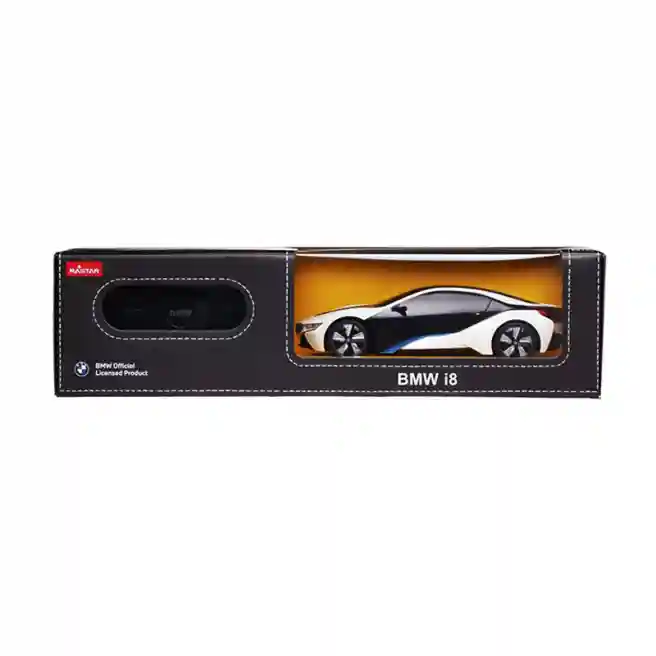 RS Машина р/у RASTAR 1:24 BMW i8, белая, код 50613