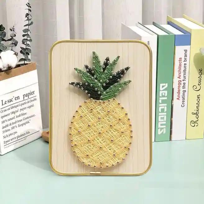 Set pentru creație String Art "Ananas", 15x20 cm