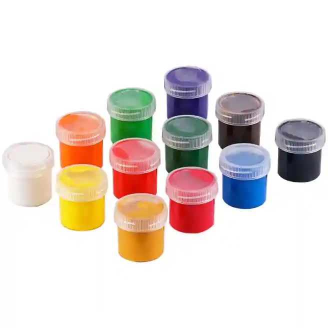 Guaşă Multi-Pulti, 12 culori, 35ml