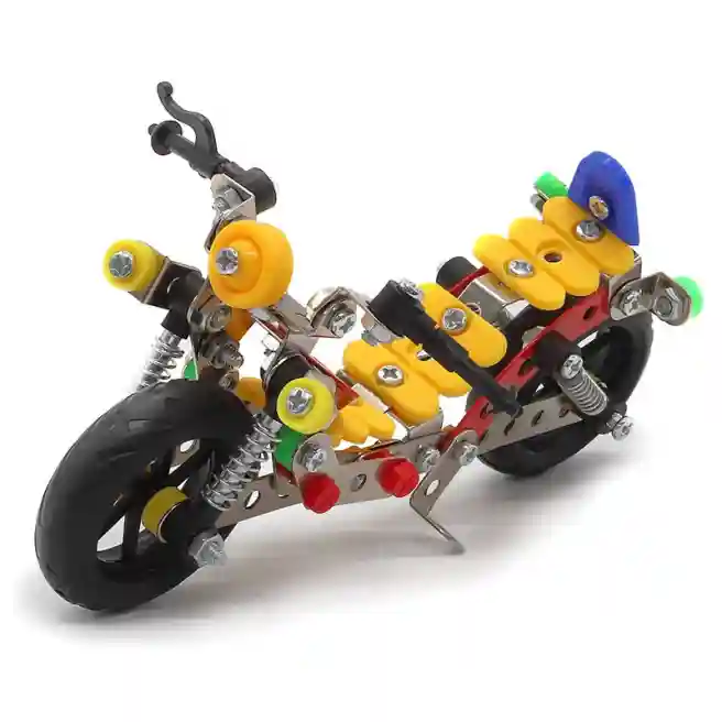 Конструктор метал. "Motorcycle" 154 дет., код 108614