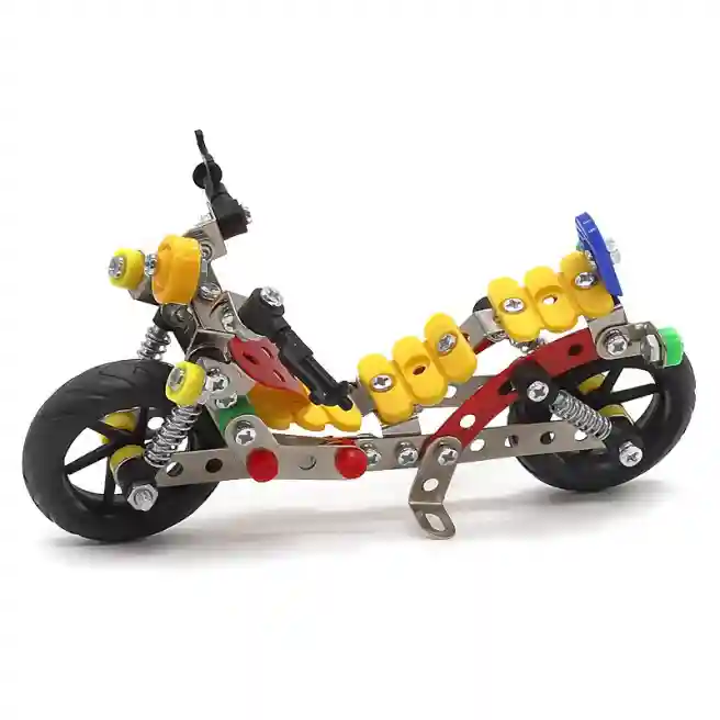 Конструктор метал. "Motorcycle" 154 дет., код 108614
