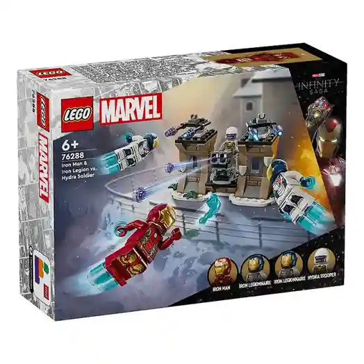 Конструктор LEGO Marvel Железный человек и Железный легион против солдата Гидры, арт. 76288