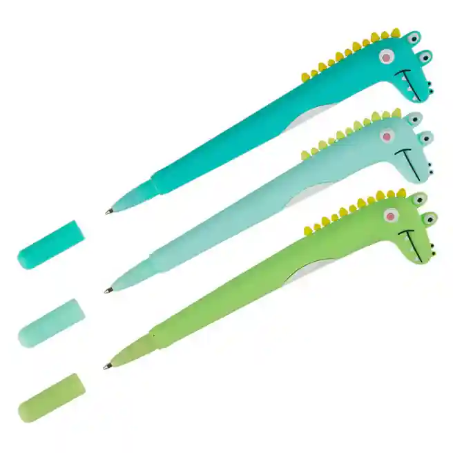 Pix cu bila MESHU "Alligators" albastru 0,7 mm
