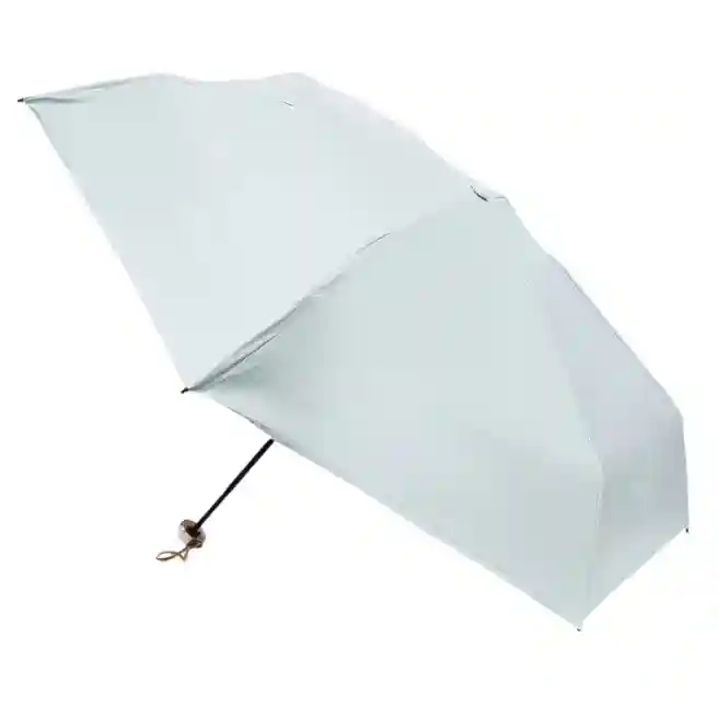 Umbrelă pliabilă Strawberry, albastru deschis, cod 220003